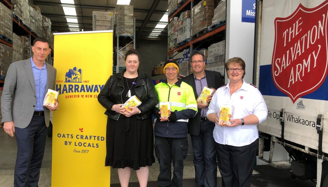 salvation army and harraways feed locals